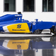 Image for article titled Sauber Paints Its F1 Car An Actual Color; IKEA Fans Everywhere Rejoice